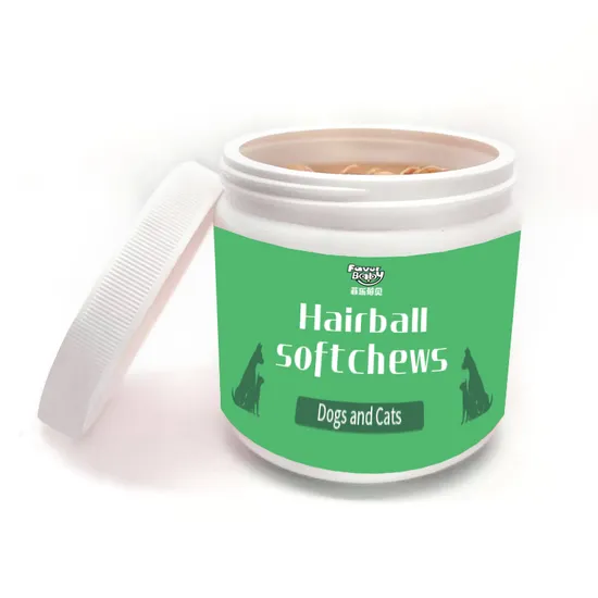 Pet Hairball Relief Soft Chews Premium Health Care and Supplement Health Food