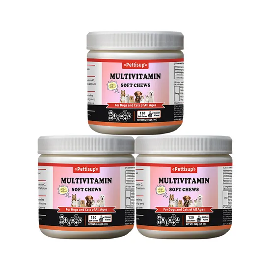 Pet Vitamin Supplement for Dog Immunity and Hair Support Pet Food 